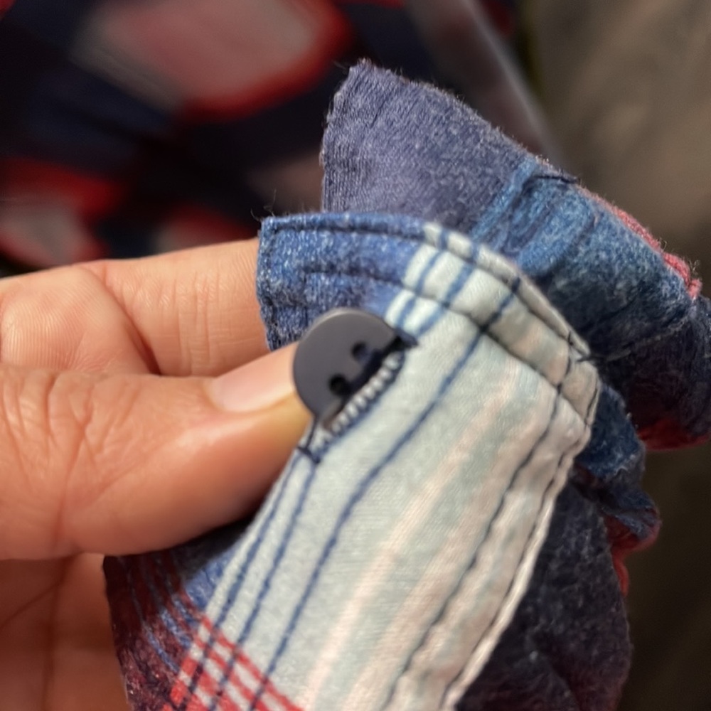 Plaid button up - Picture 6 of 6